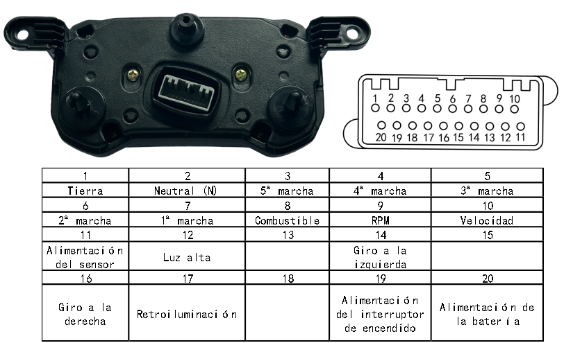 digital dashboard for motorcycle speedometer tachometer（Suzuki Gixxer150 SF，Gixxer150，suzuki gsx r150，suzuki DR-Z4SM）