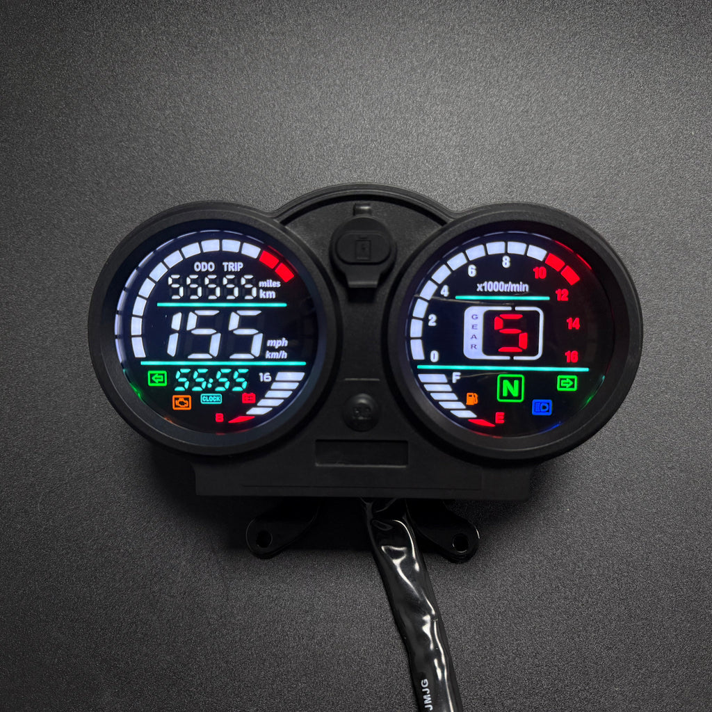 digital tablero para moto velocimetro tacometro for（Bera sbr150）
