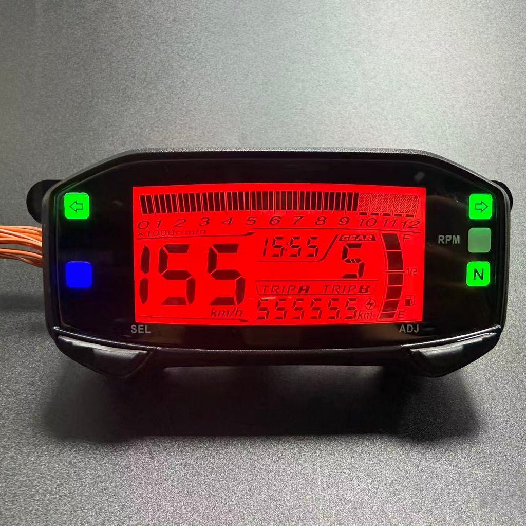 digital dashboard for motorcycle speedometer tachometer（Suzuki Gixxer150 SF，Gixxer150，suzuki gsx r150，suzuki DR-Z4SM）