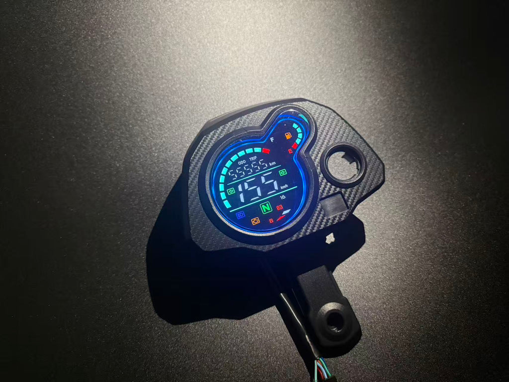 digital tablero para moto velocimetro tacometro for（Honda Navi 110/110cc/B）