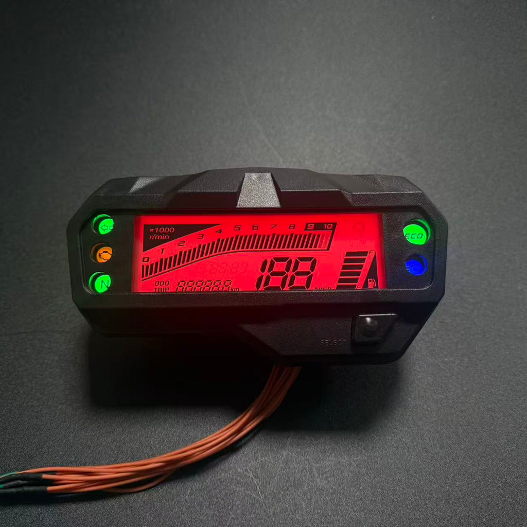 digital dashboard for motorcycle speedometer tachometer（yamaha Fz Fi V2、Fz s V2、Fzs 150、yamaha FZ FI 150 2.0）