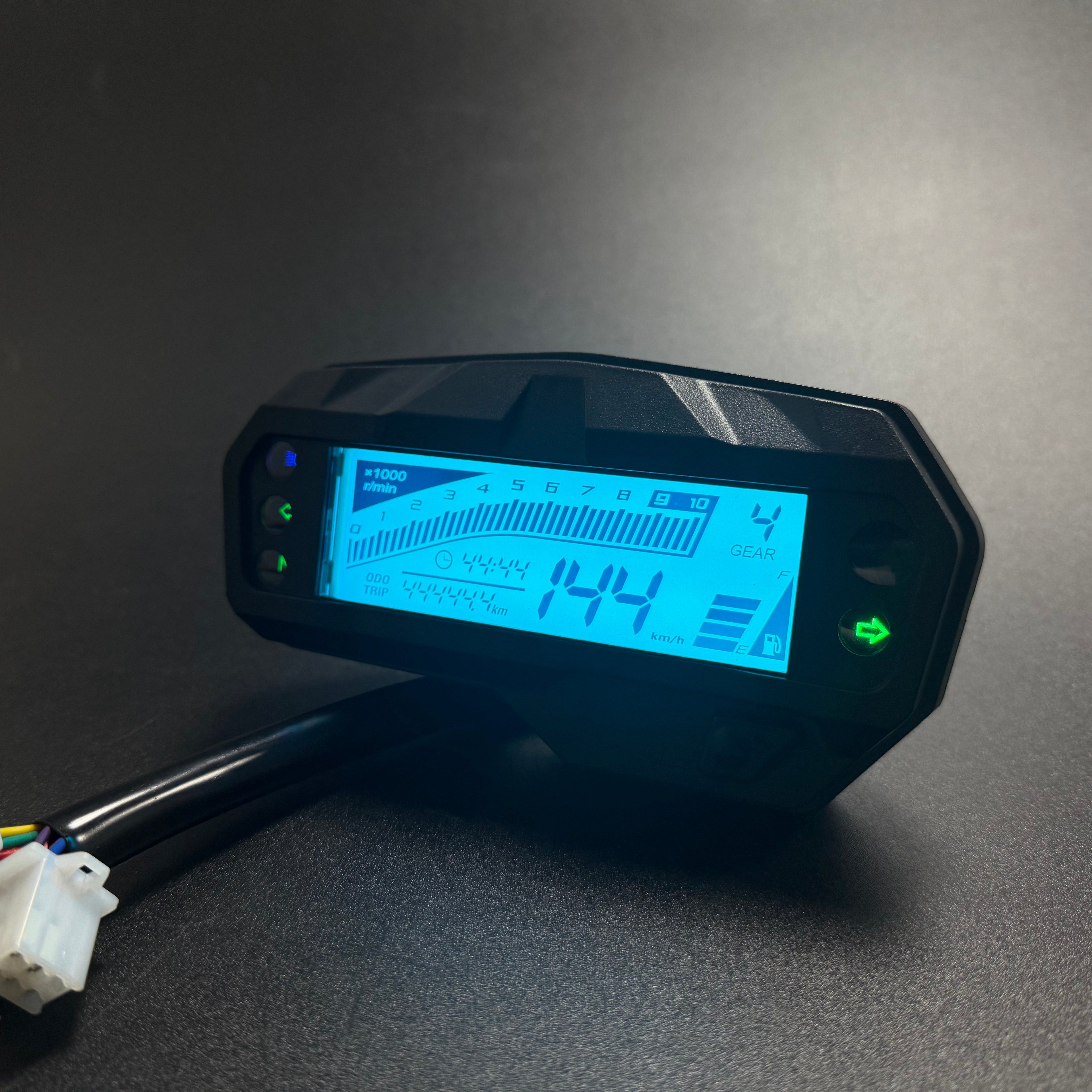Digital motorcycle dashboard speedometer tachometer for (Yamaha FZ FI V2/Yamaha FZ-S FI V2, Yamaha FZ FI 150 2.0)