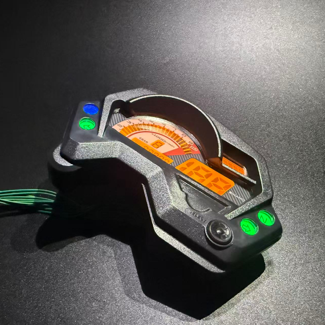 digital dashboard for motorcycle speedometer tachometer（Yamaha FZ16、FZV1、200cc Tryker Trike Scooter Gas Moped、Romet rxc 125、yamaha fazer 150）