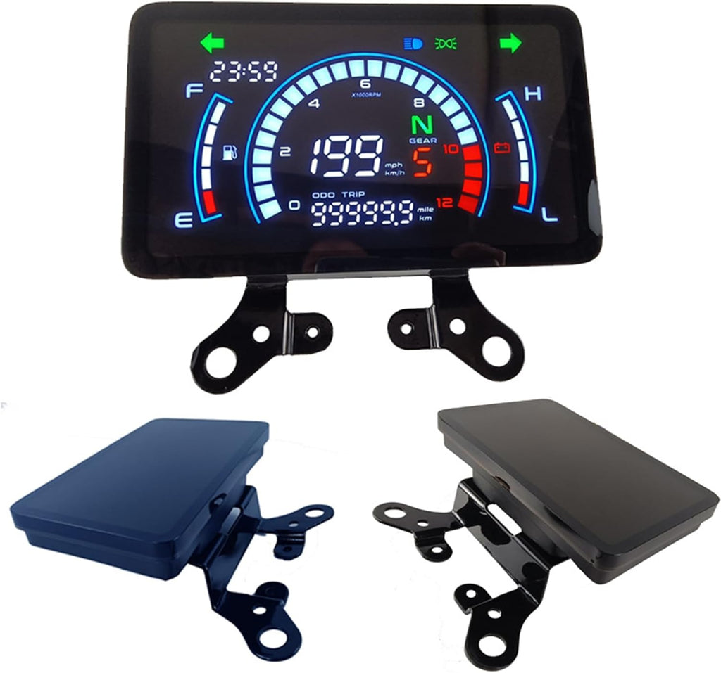 digital tablero para moto velocimetro tacometro for（Honda TORNADO XR250、Vento Ryder 3.0 Xpress Workman 150）