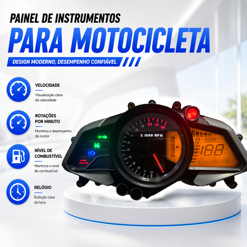 digital dashboard for motorcycle speedometer tachometer（Bajaj pulsar 200NS， Bajaj pulsar 125NS，Bajaj pulsar 160NS Kawasaki Rouser NS160 Fi Kawasaki Rouser NS150 Kawasaki Rouser RS200）