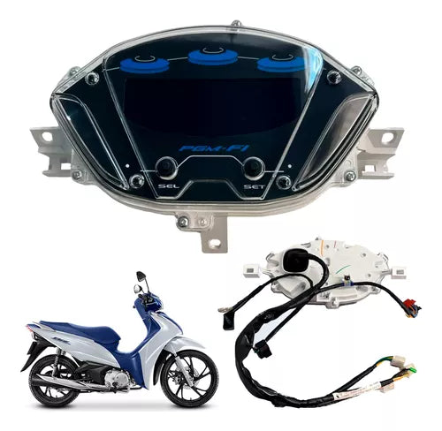 Painel digital para moto velocímetro tacômetro para (Honda BIZ 125 EX 2018-2024)