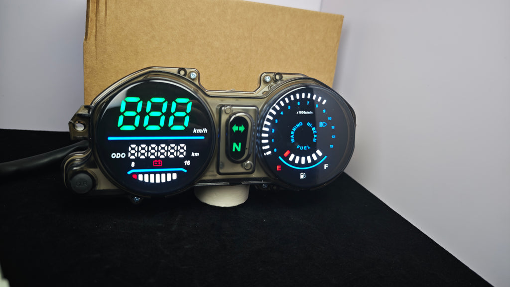 universal digital dashboard for motorcycle speedometer tachometer Titan 150 ESD 2009 CG Titan 150 panel Honda Titan Mix 150
