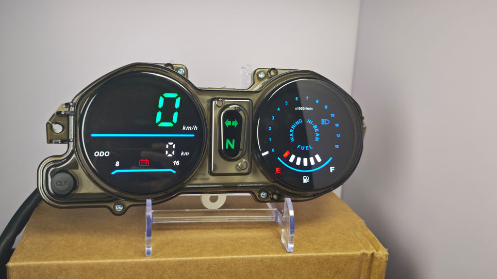 universal digital dashboard for motorcycle speedometer tachometer Titan 150 ESD 2009 CG Titan 150 panel Honda Titan Mix 150