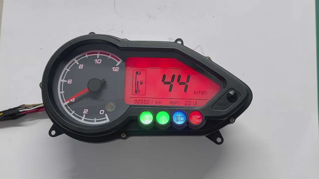 Digital instrument panel for motorcycle speedometer tachometer (BAJAJ Pulsar 125 150 180 200 220NS)