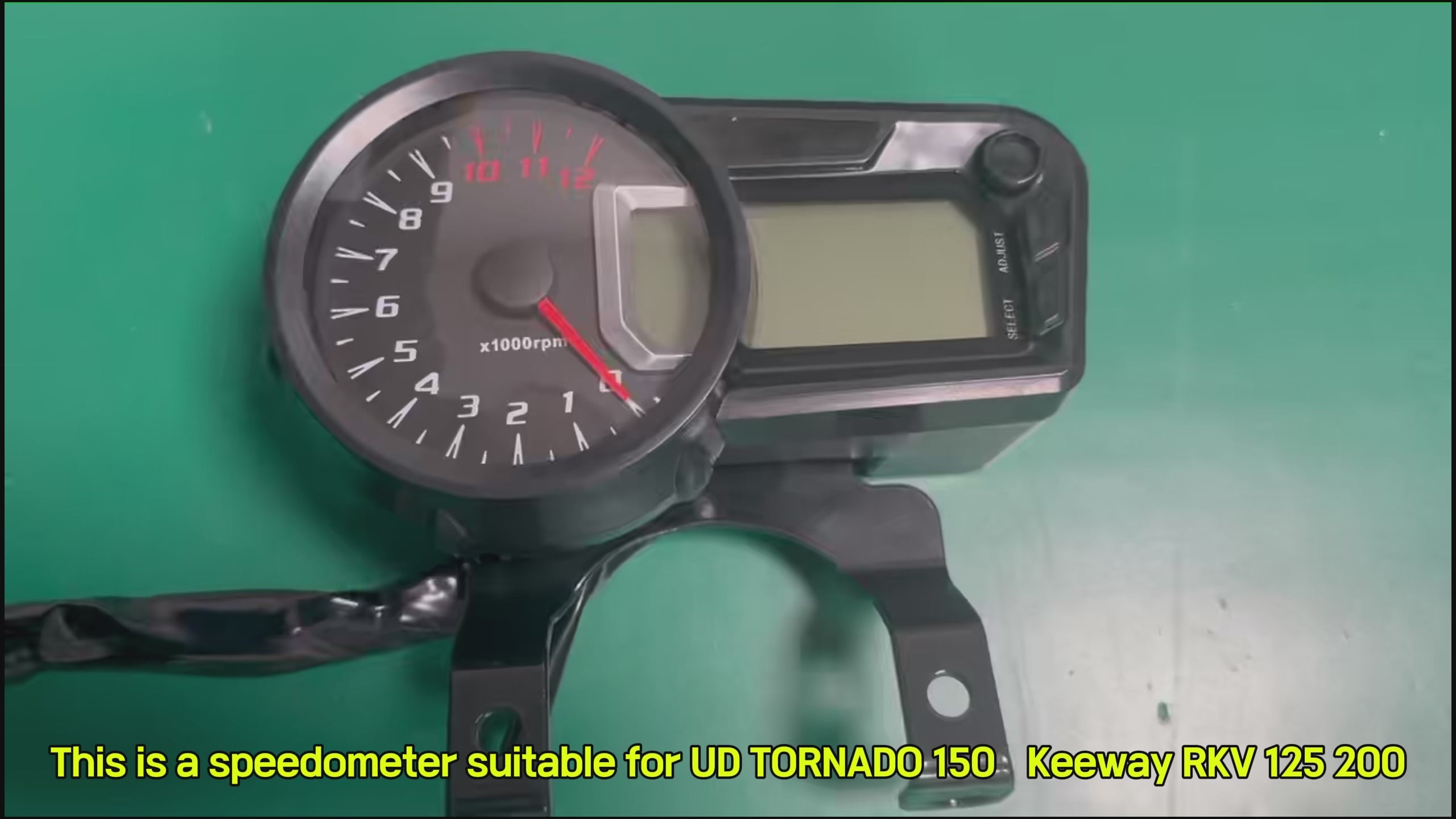 digital dashboard for motorcycle speedometer tachometer（Keeway RKV 125 200、Benelli vlx 150\Junak 125 S、vento tornado 300、keeway 150 rk、Vento Tornado 250）